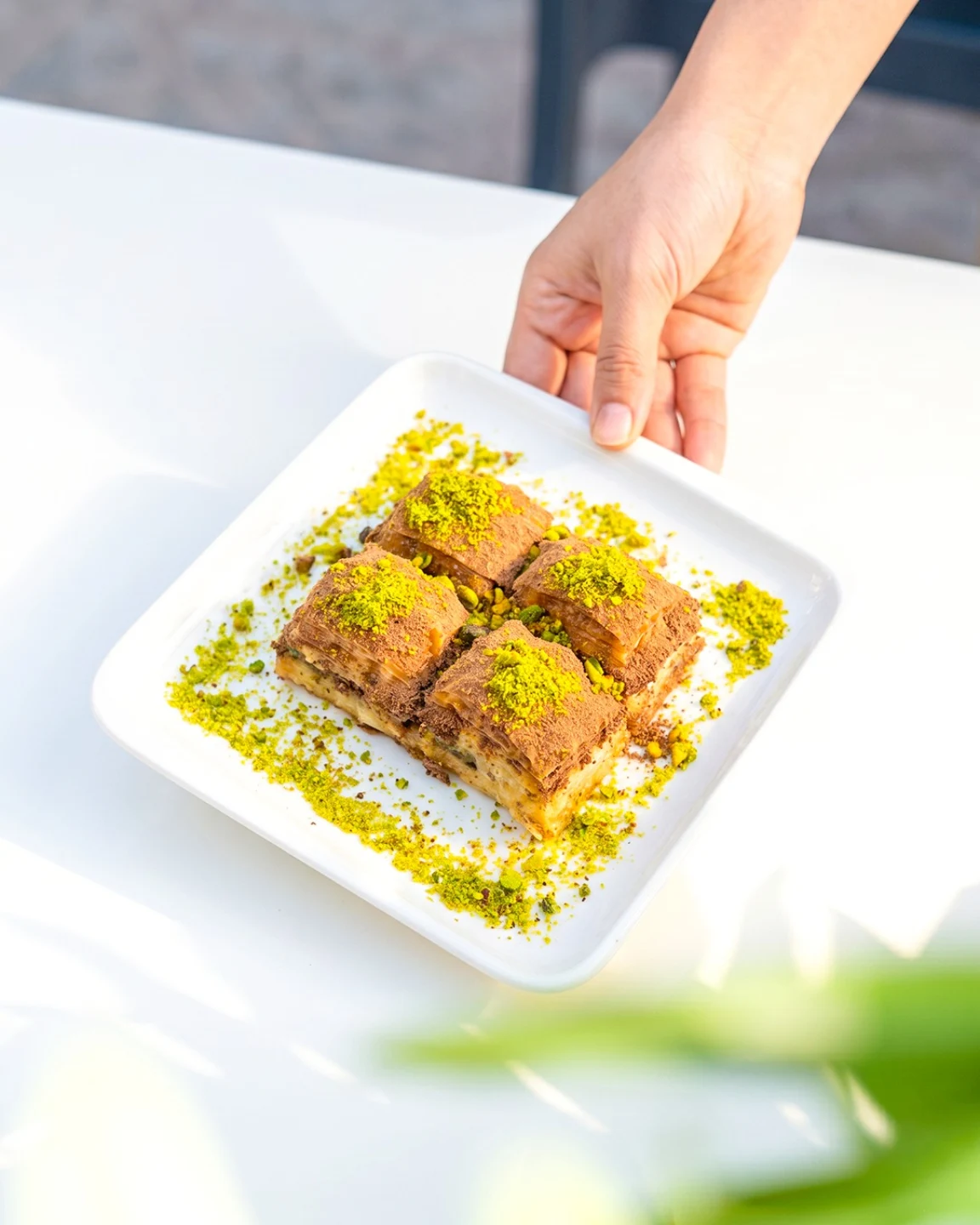 Soğuk Baklava Fıstıklı